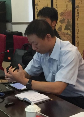 云南城市建設(shè)工程咨詢有限公司常務(wù)副總監(jiān)鄭煜做調(diào)研交