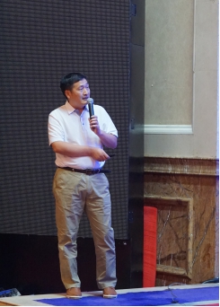 廣州市市政工程監(jiān)理有限公司董事長(zhǎng)戴飛做專題報(bào)告